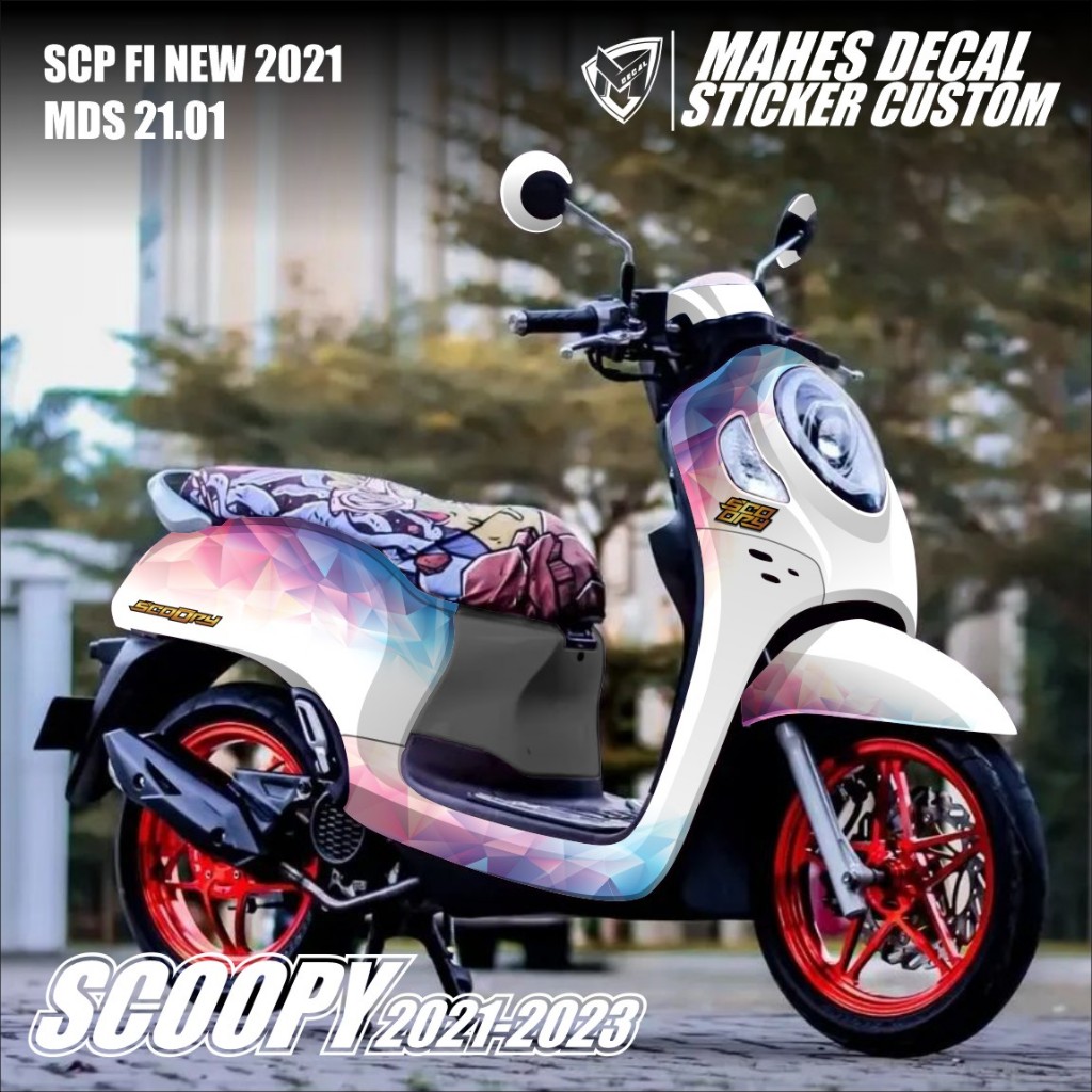 Decal Sticker - Dekal Motorcycle Sticker Honda All New 2021 Fullbody ...