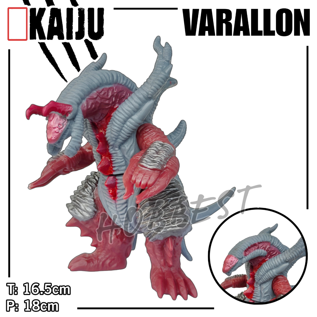 Kaiju VARALLON - Action Figure Monster Ultraman Blazar Godzilla ...