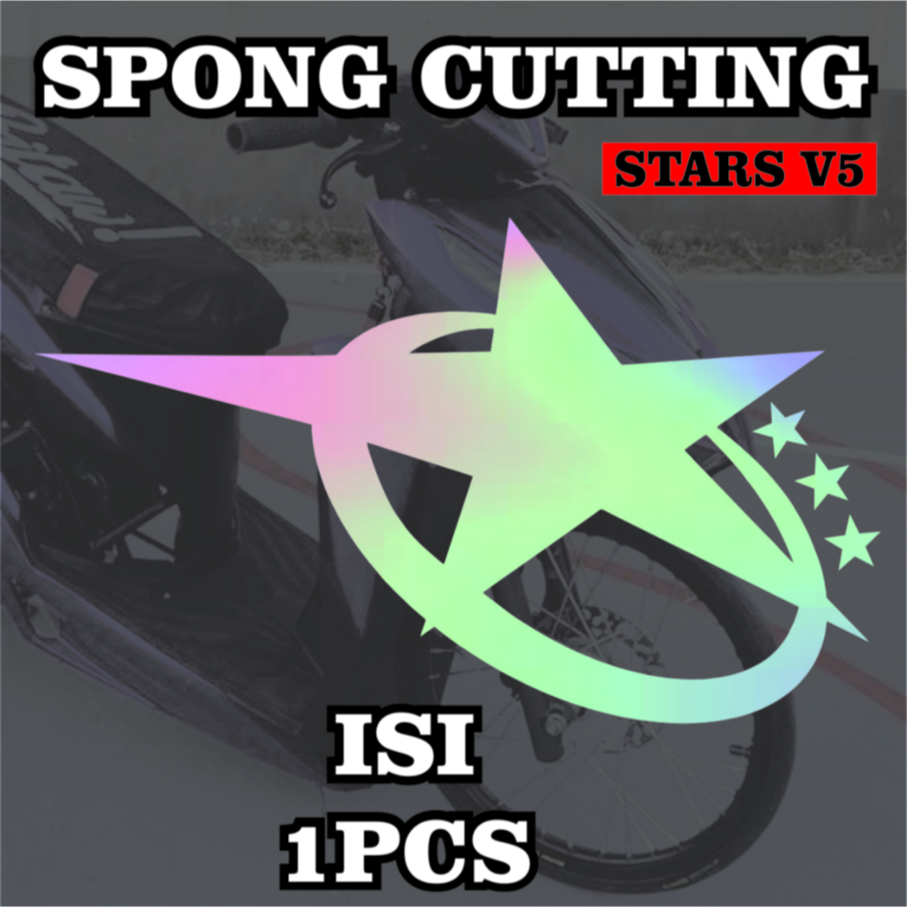 Stars V4 Cutting Chrome Edition Cool Star Stickers Vario Freak ...