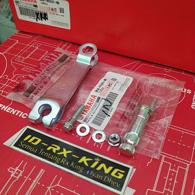 Axle Thigh Rear Brake FULLSET Bolt SCORPIO ORIGINAL YAMAHA GENUINE PART ...