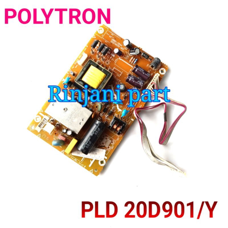 Power Supply REGULATOR PSU LED TV POLYTRON PLD 20D901 PLD 20D901/Y ...