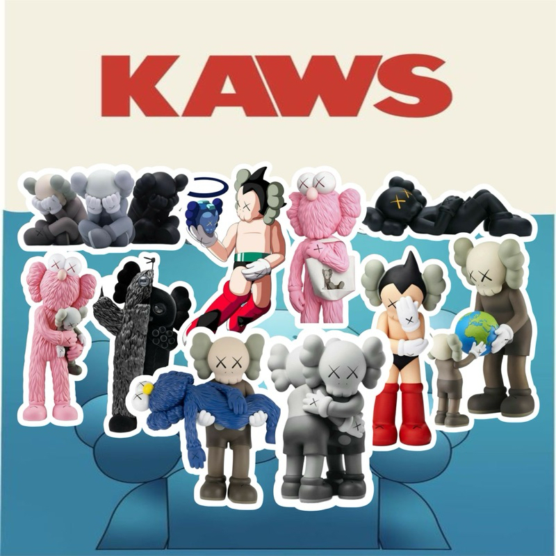 (NEW) Kaws Edition Waterproof Sticker | Laptop Sticker | Mobile Phone ...