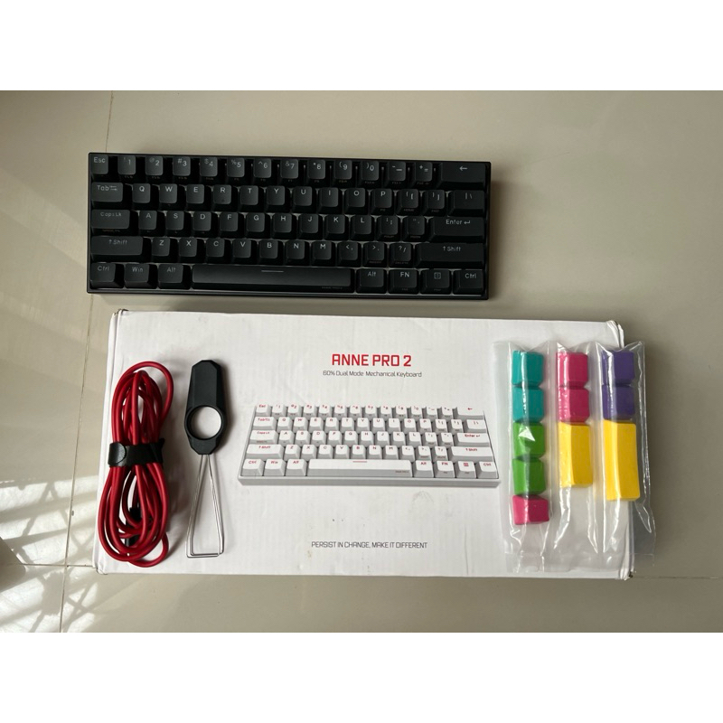Mechanical Keyboard Anne Pro 2 Blue Switch | Shopee Philippines