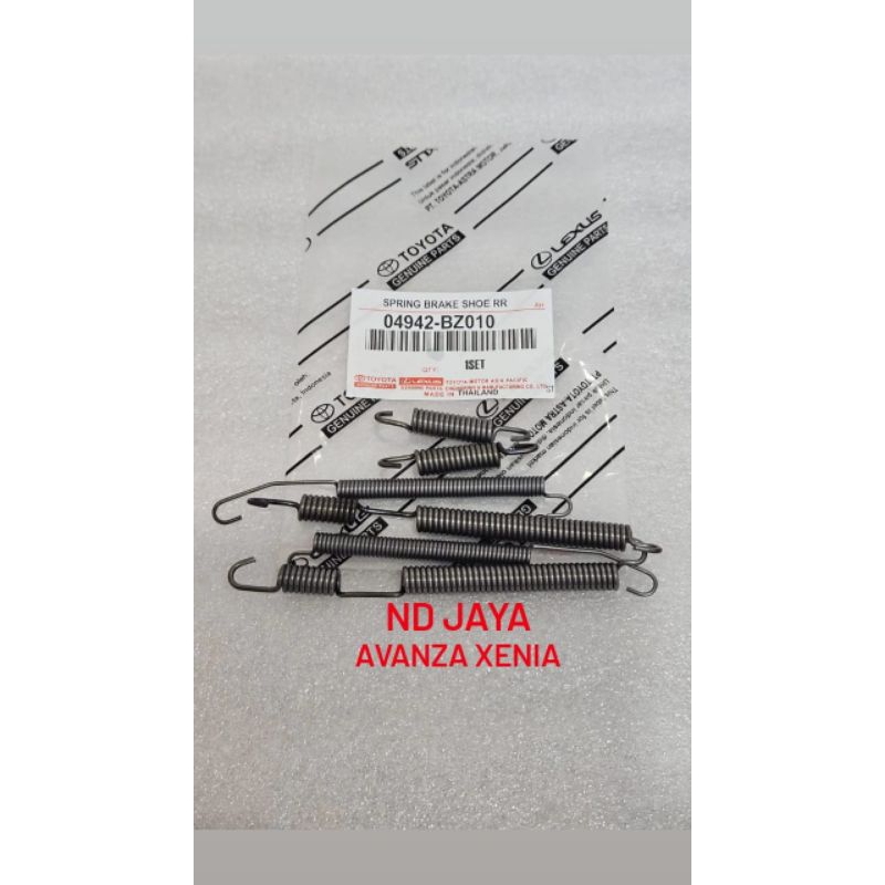 Per REAR BRAKE Pad 1SET AVANZA XENIA RUSH TERIOS SPRING BRAKE SHOE REAR ...