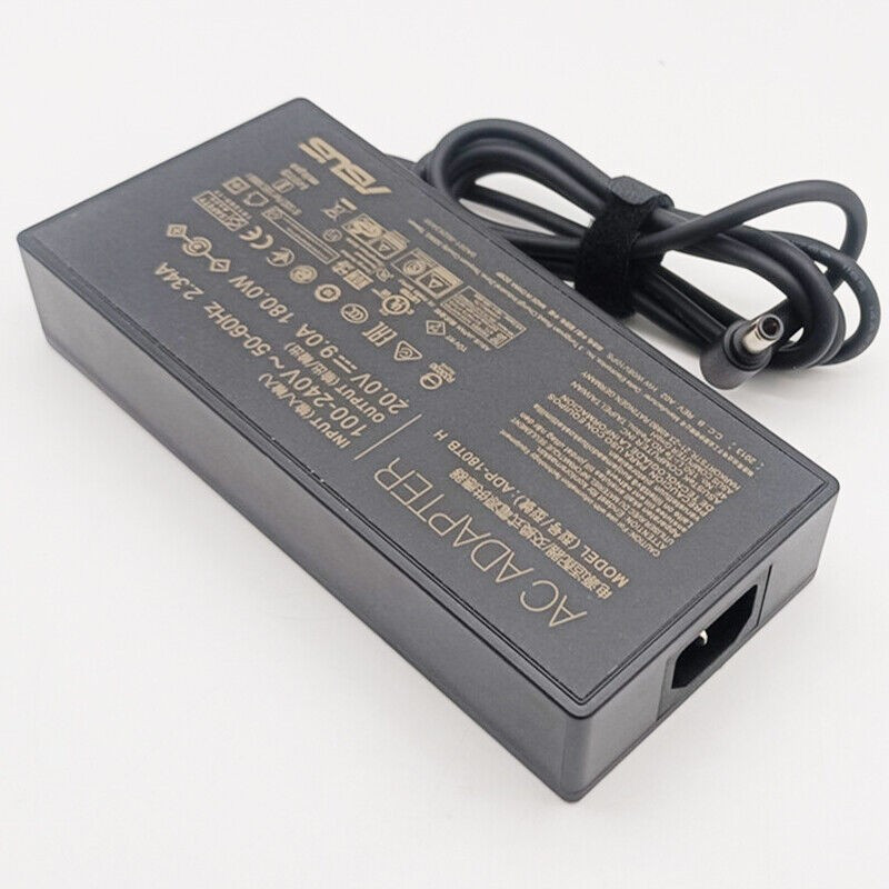 20V 9A 180W ASUS ROG Zephyrus G14 G15 Gaming Laptop AC Adapter Charger 6.0*3.7mm