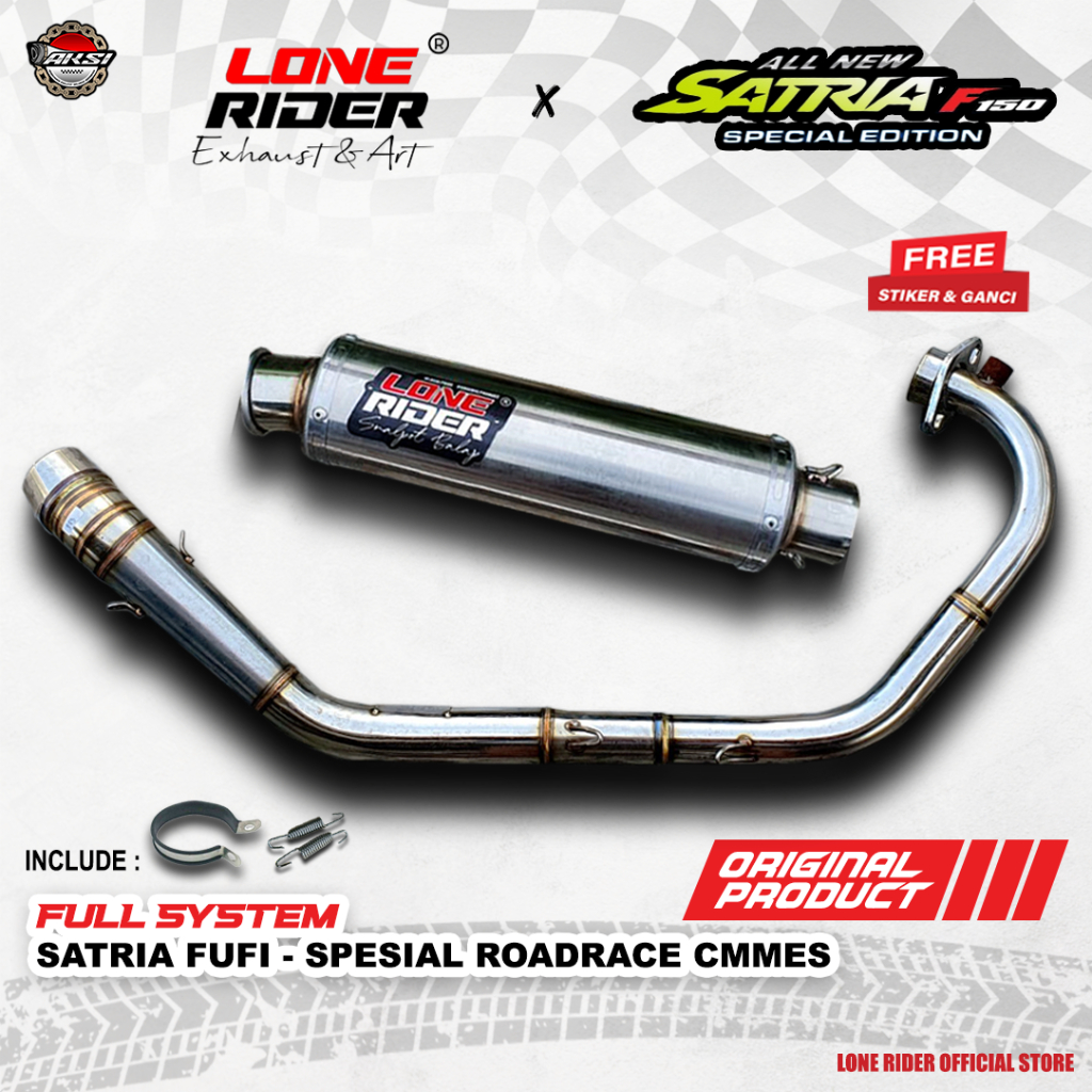 ORIGINAL LONE RIDER Special Roadrace Satria F150 Injection - Lone Rider ...