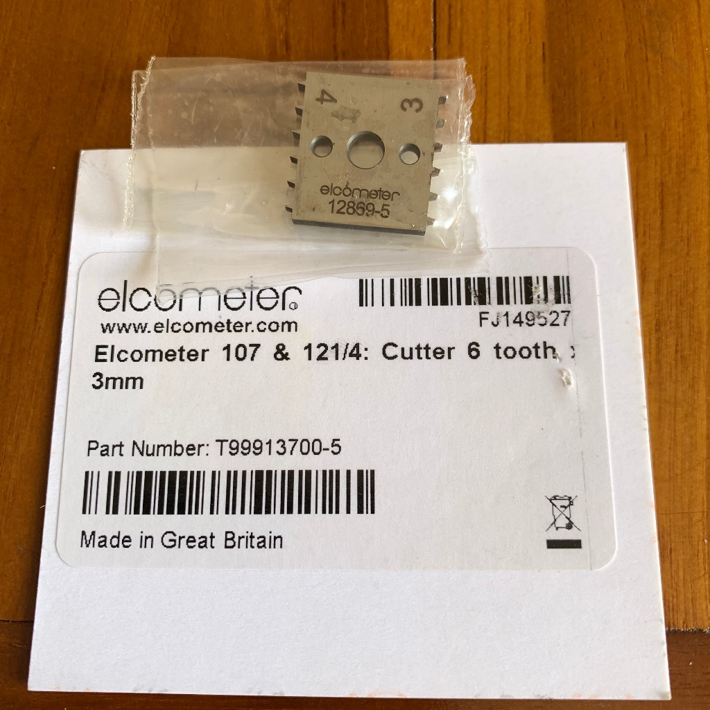 Elcometer 107 spare cutter cross hatch cutter | Shopee Philippines