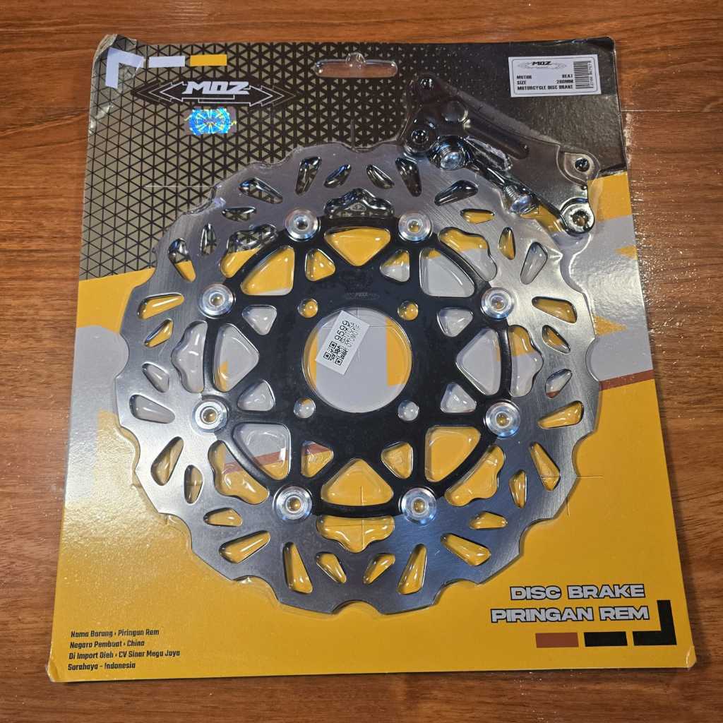 Mos Large Front Disc Disc Plate 260mm beat/ vario/Pdk plus bracket play ...