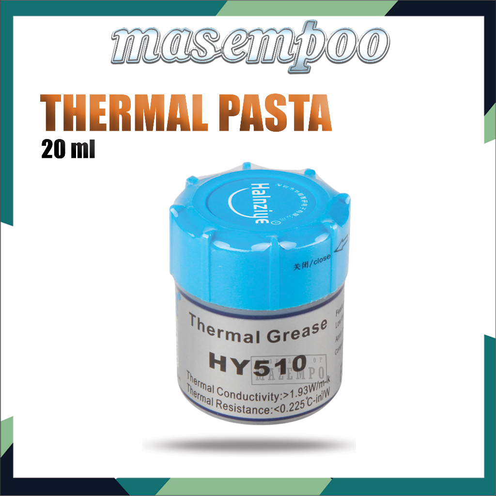 HALNZIYE 10 PCS Pasta Termica Soft Pack 0,5g HY510 Grigio > 1,93 W/m-K - 10