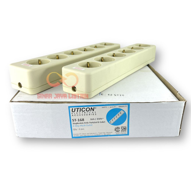UTICON Socket Ground Stop 1/2/3/4/5/6 Holes | ST118/ST128/ST138/ST148 ...