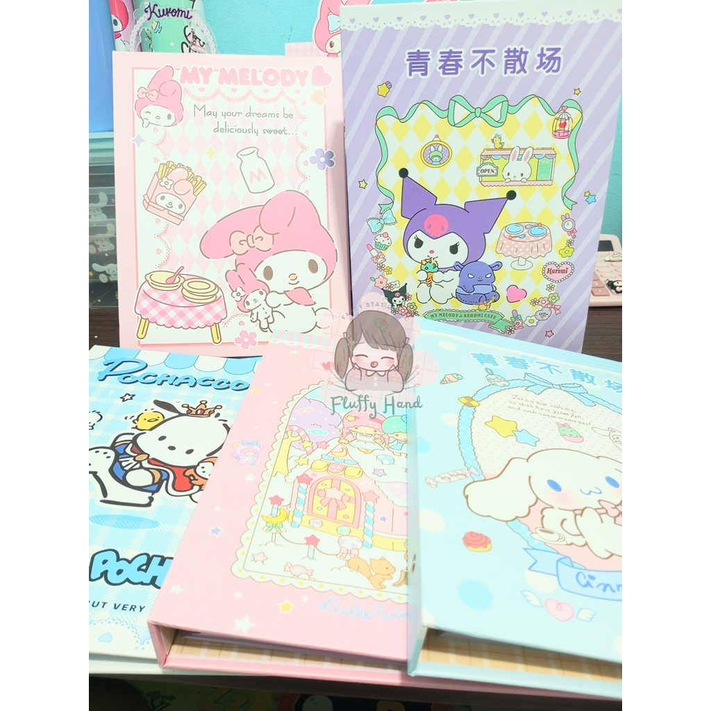 Sanrio BANTEX BINDER A4 Paper BINDER FOLDER ORGANIZER SANRIO Free ...