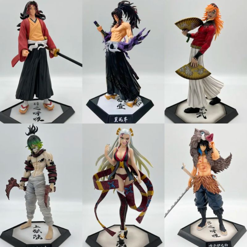 Hike gyutaro doma inosuke tsugikuni kokushibou figure kimetsu no yaiba ...