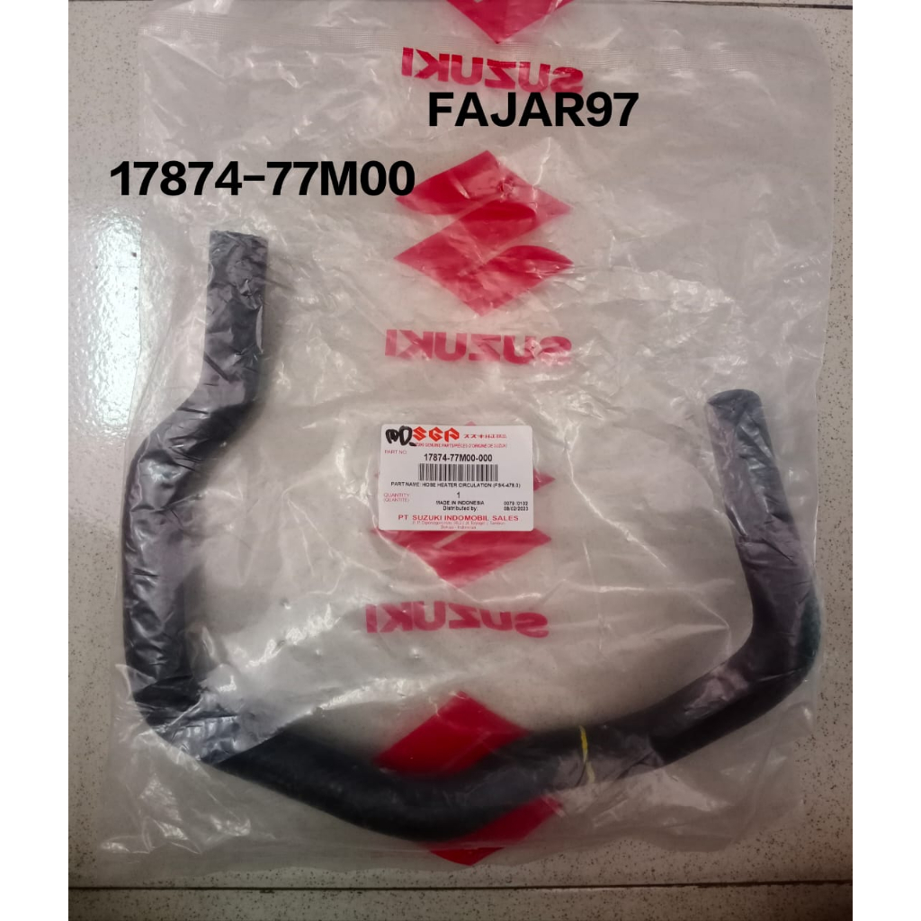 Hose Heater circulation hose hose Suzuki Ertiga Original 17874-77M00 ...