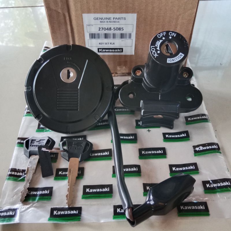 Klx 150/Dtracer/150/KLX Bf original Ignition Key Set Shopee Philippines