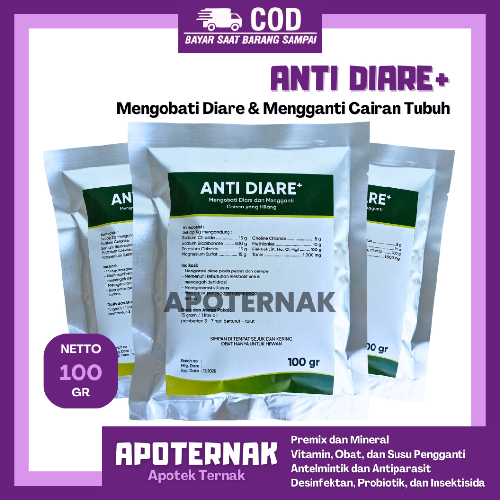 Anti Diarrhea 100 Grams Medicine To Pick Up The Drug Pedet Drug