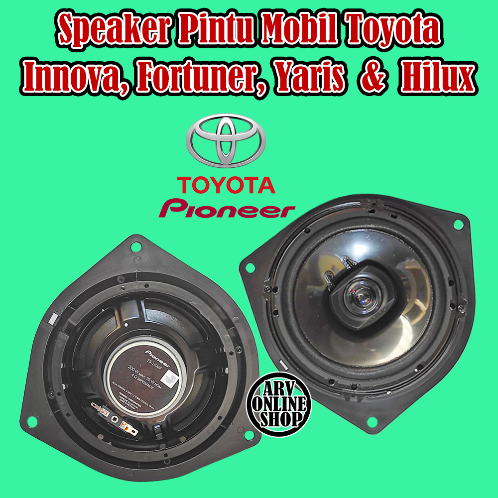 Innova Yaris Fortuner Hilux Pioneer PNP Car Door Speaker Shopee
