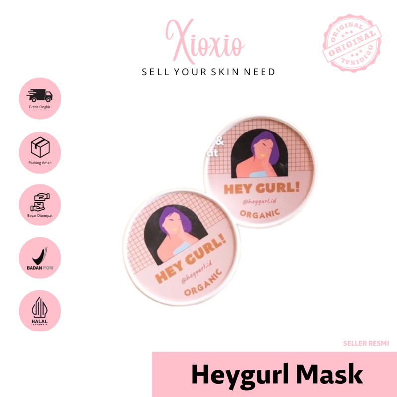 Saffron Mask by HeyGurl/Organic Mask (FREE SPATULA) | Shopee Philippines