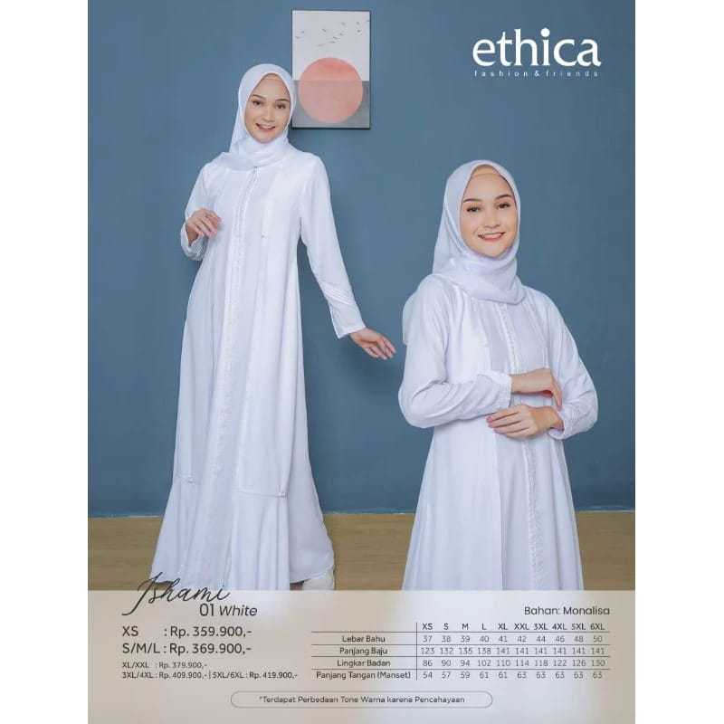 THIS WEEK'S NEWEST GAMIS WHITE GAMIS ISHAMI 01 BY ETHICA FREE SHIPPING ...