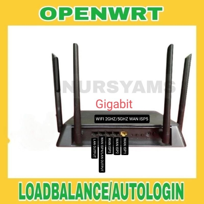 Picture of D-link dir 878 ac1900 Gigabit Openwrt LoadBalance Starlink Autologin ...