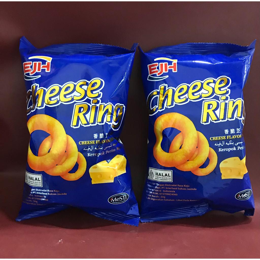 Ejh Snack Ring Cheese Ring 50g - Cheese Ring Snack Cheese Ring | Shopee ...