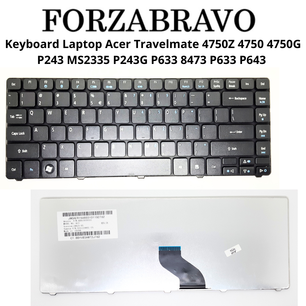 ACER Aspire 4736 4738 4740 4741 4750 4240 5942 Series Black Laptop ...