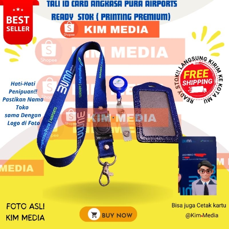 Rope/lanyard id card Space PURA AIRPORTS | Idcard Rope Space Pura ...