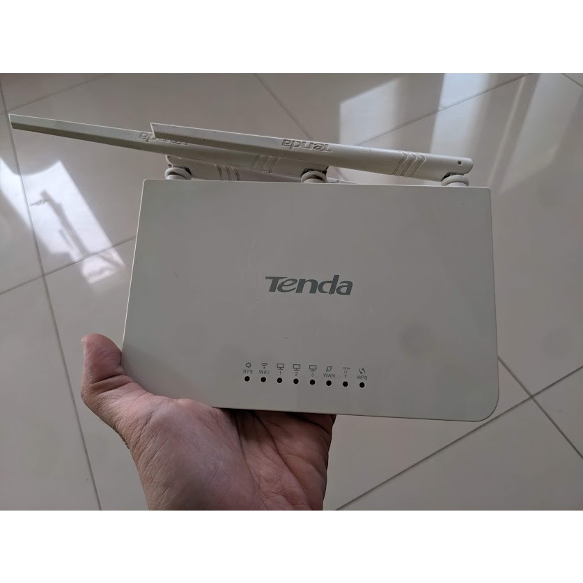 TENDA Wifi Router Tent F3 Plus 9 Volt Adapter Can Shoot Wifi | Shopee ...