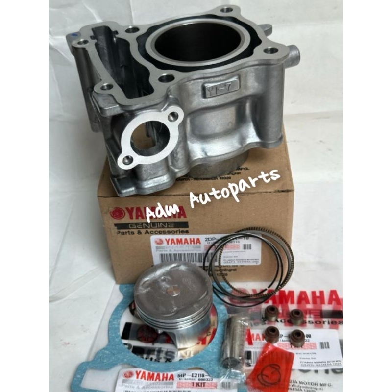 Piston Block BORE UP 155cc 2DP Complete Piston Block YAMAHA LEXI 125cc
