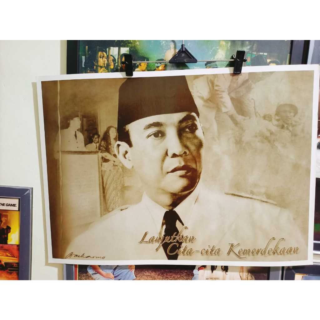 Jumbo Size Ir Soekarno poster | Shopee Philippines