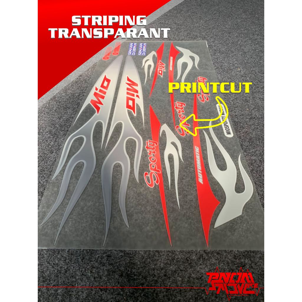 Mio SPORTY UV Transparent STRIPING, NEW DESIGN API MODEL HOT WHEELS MIO ...