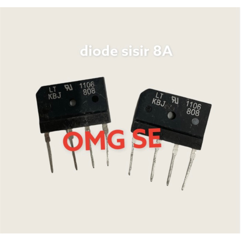Diode bridge comb 8A KBJ 808 | Shopee Philippines