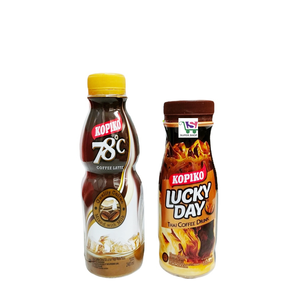 Kopiko 78C/LUCKY DAY COFFEE LATTE 240ML | Shopee Philippines