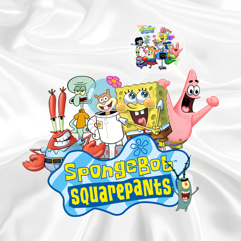 Dtf IRON SCREEN PRINTING UNIT SIZE A5 (14cm-15cm) SPONGEBOB THEME | Shopee Philippines