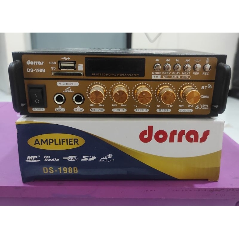 Ac dc amp ds 198b mini amp small amp bluetooth amp | Shopee Philippines