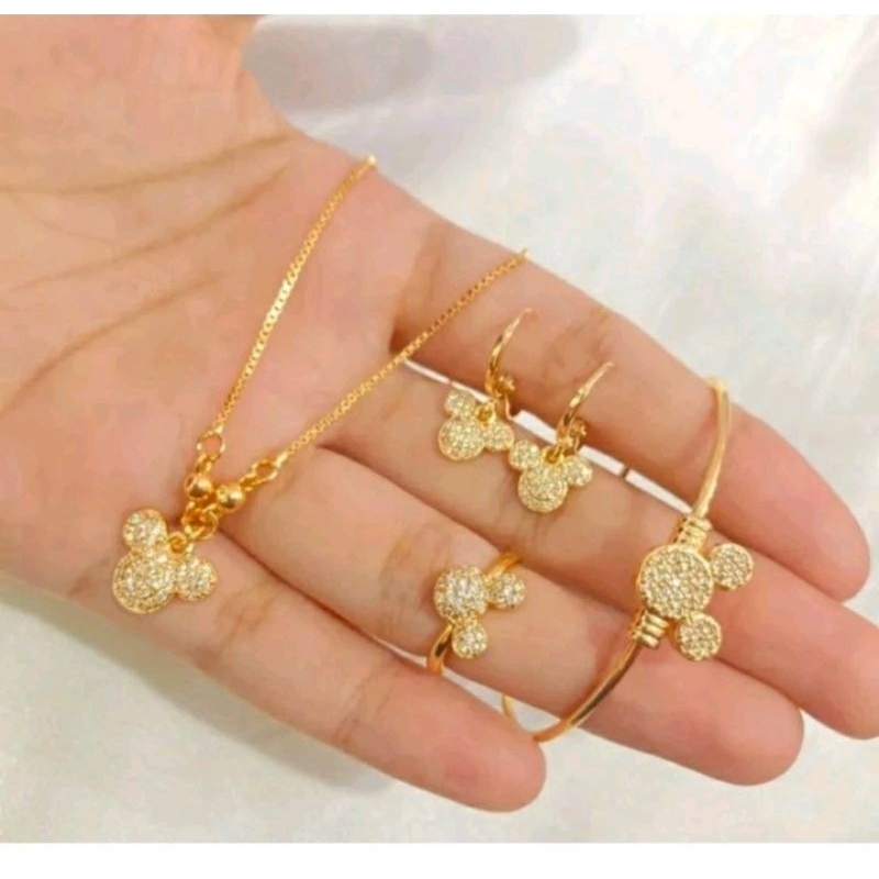 Mickey MOUSE Kids Jewelry BANGLE | Shopee Philippines