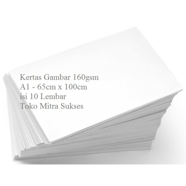 10 Sheets Of A1 Drawing Paper 65cm x 100cm Shopee Philippines