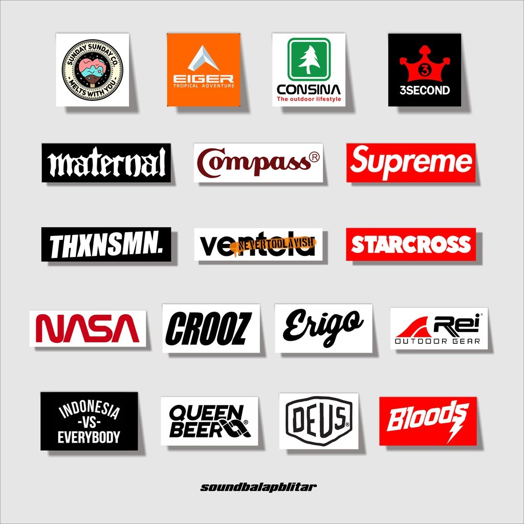 Graftac DISTRO BRAND STICKERS CAN CHOOSE HYPEBEAST STRIPING MOTORCYCLE ...