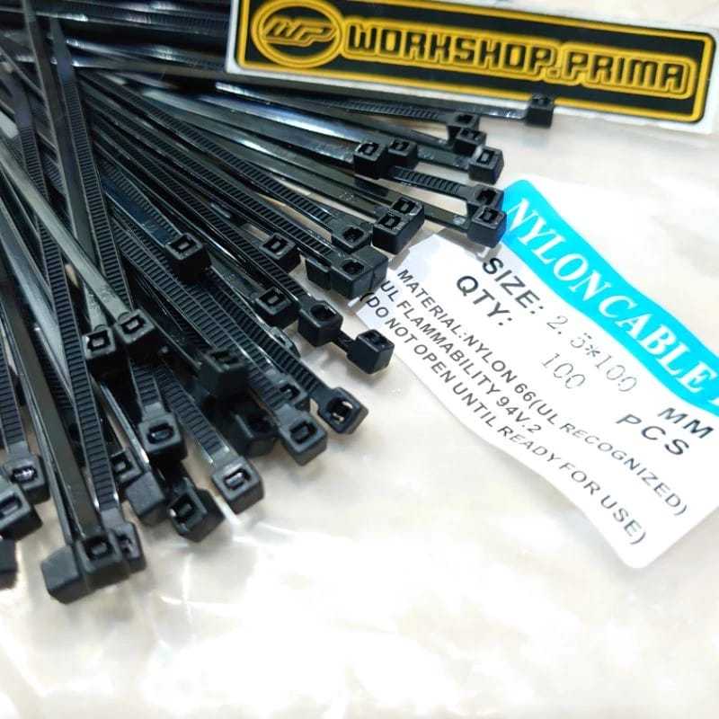 Cable Ties Insulock Insulok Ripet 2.5 x 100mm 100mm length 10cm 10 cm ...
