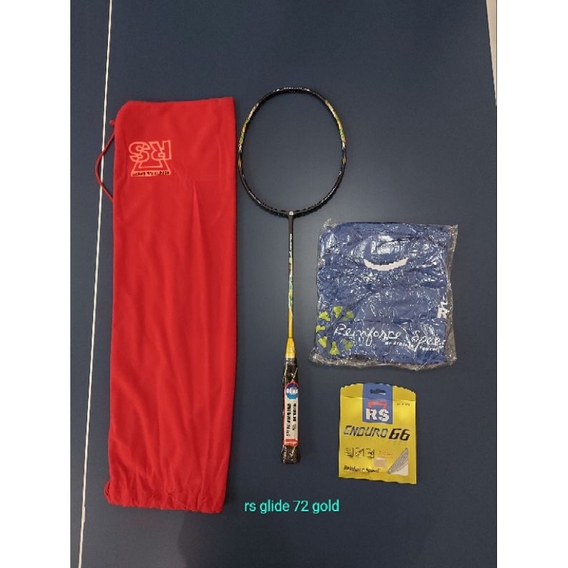 RS Glide 72 Gold - Badminton Racket | Shopee Philippines