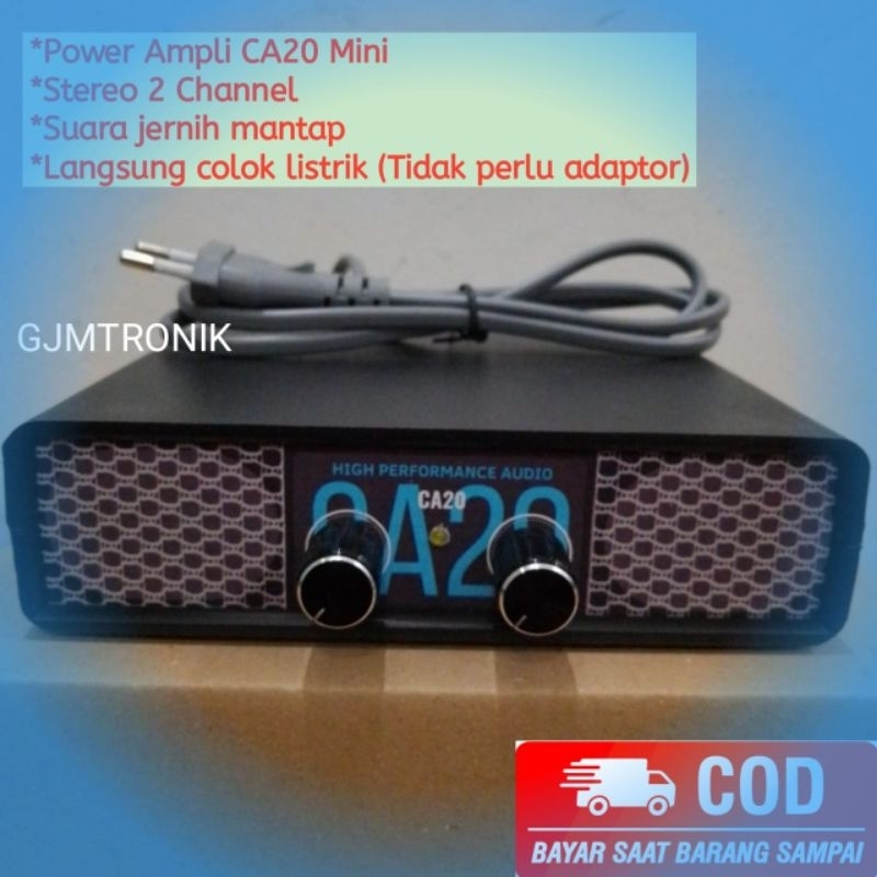 Power Amp Mini CA20 Phaselab Suitable Miniature Amplifier Shopee