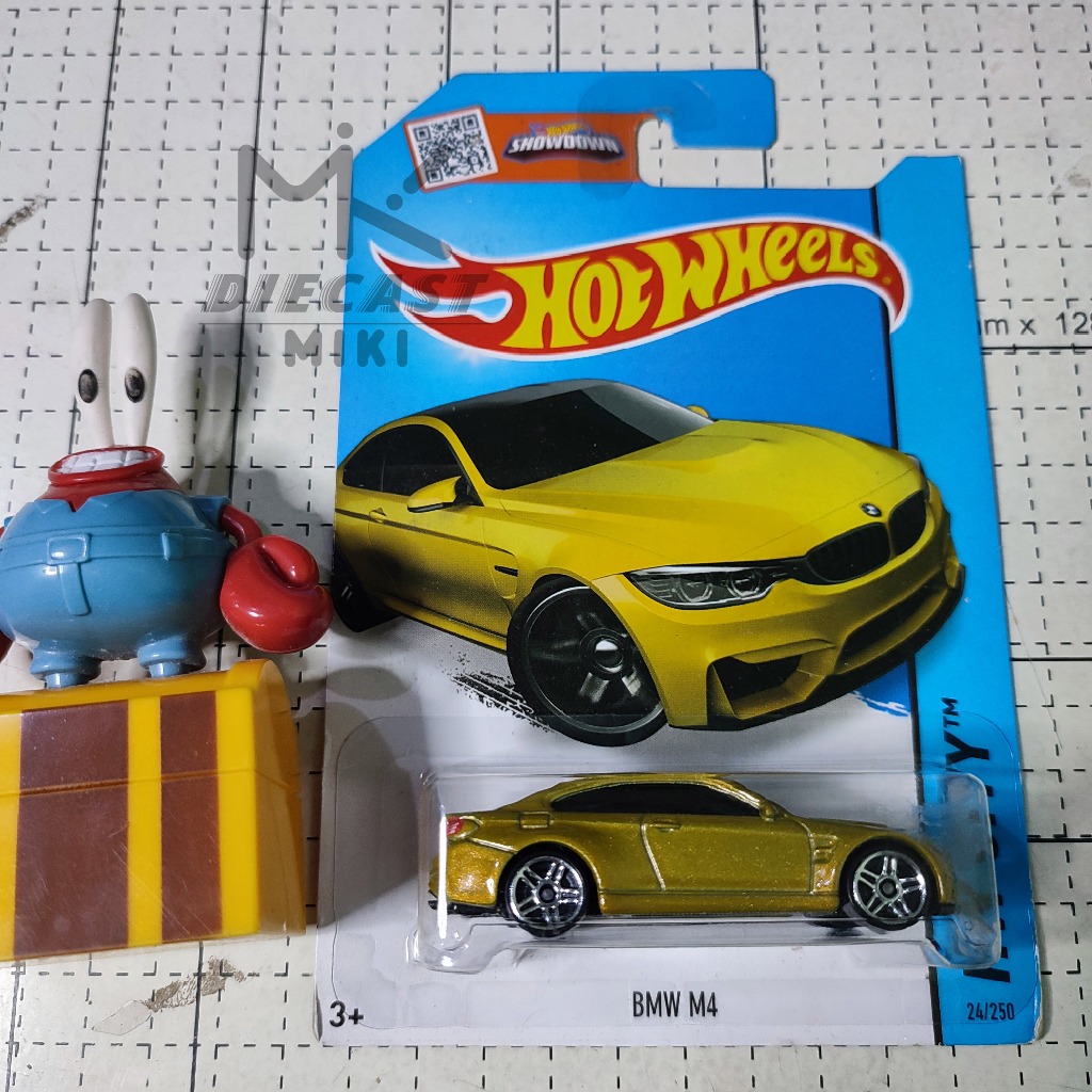 Hot WHEELS BMW M4 Yellow | Shopee Philippines