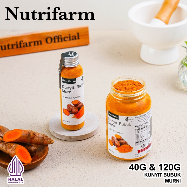 Nutrifarm Turmeric Powder 40g 120g | Shopee Philippines