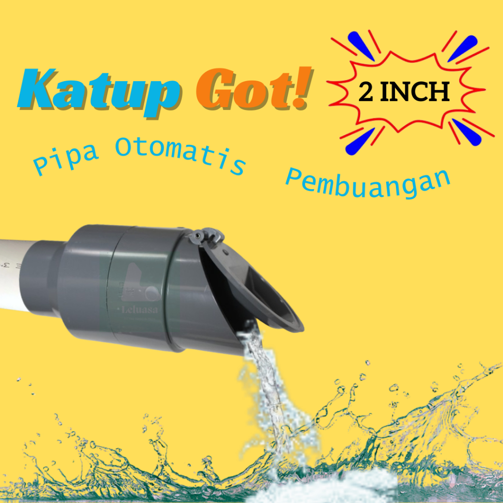 Pipe Cap Anti Flood Backflow Valve 4 11/2 2 21/2 3 Inch Rucika Anti ...