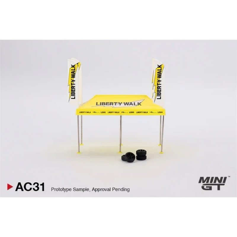 TENDA MINI GT AC31 Paddock Service Tent Set - LB Racing (LBWK Tent ...
