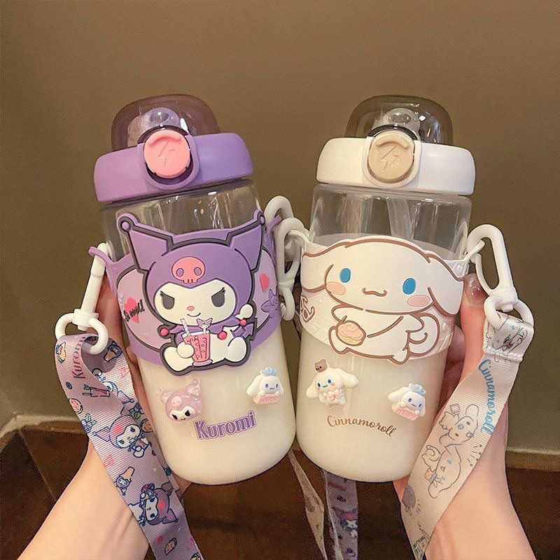 Sanrio kuromi melody cinnamoroll Bottles/School Children's Bottles/Cute ...