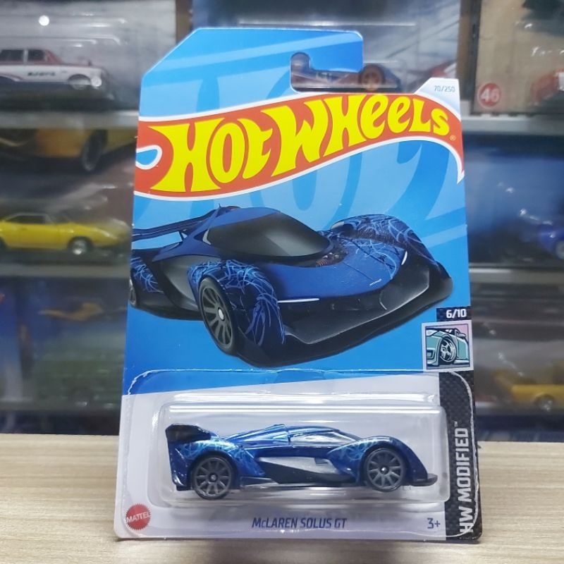 Hot WHEELS McLAREN SOLUS GT BLUE 2024 | Shopee Philippines