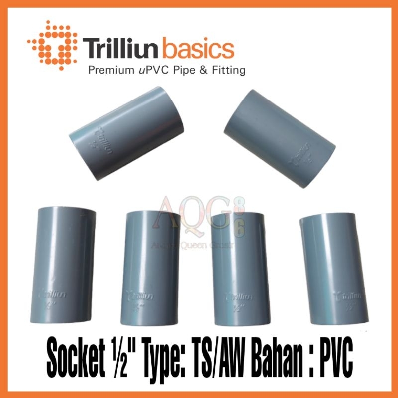 Pvc SOCKET 1/2