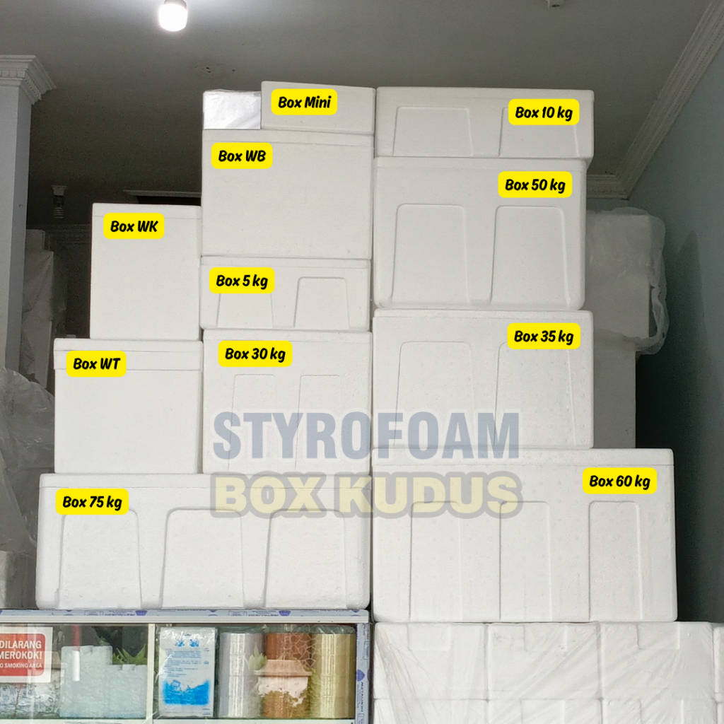 Wb Box - New Styrofoam Box Storage Packing Frozen Food Box Fish ...