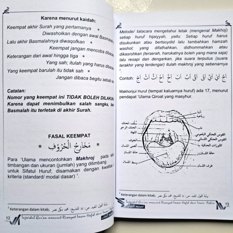 Explanation of Tajwid Islamic Boarding School Miftahul Huda Indonesian ...