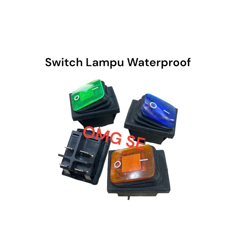 4pin switch on-off foot 20A waterproof | Shopee Philippines